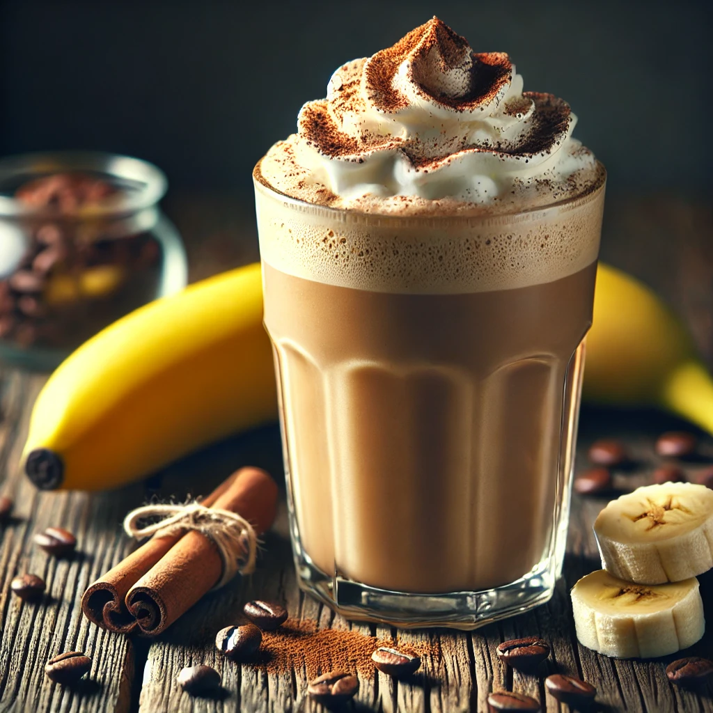 COFFEE AND BANANA SMOOTHIE WITH TINTICO COFFEE